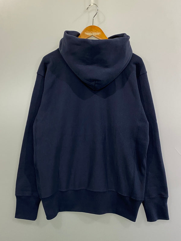 【中古品】【メンズ】 CHAMPION チャンピオン REVERSEWEAVE PULLOVER HOODIE リバースウィーブ プルオーバー フーディー メンズ パーカー トップス 146-261007-em-38-min サイズ：L カラー：ネイビー 万代Net店