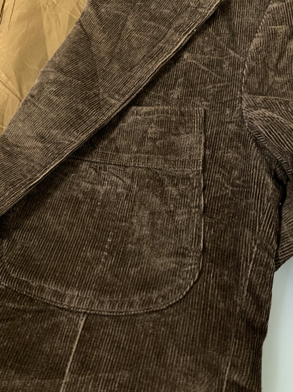 【中古品】【メンズ】 LEVI'S リーバイス 70-80S CORDUROY JACKET 70年代-80年代 コーデュロイ ジャケット メンズアウター ヴィンテージ 上着 146-261008-em-32-min サイズ：42R カラー：ブラウン 万代Net店