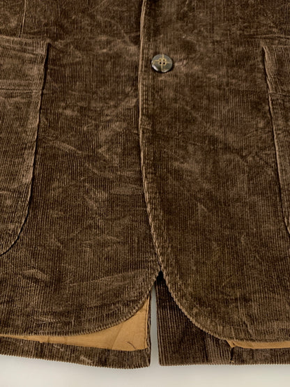 【中古品】【メンズ】 LEVI'S リーバイス 70-80S CORDUROY JACKET 70年代-80年代 コーデュロイ ジャケット メンズアウター ヴィンテージ 上着 146-261008-em-32-min サイズ：42R カラー：ブラウン 万代Net店
