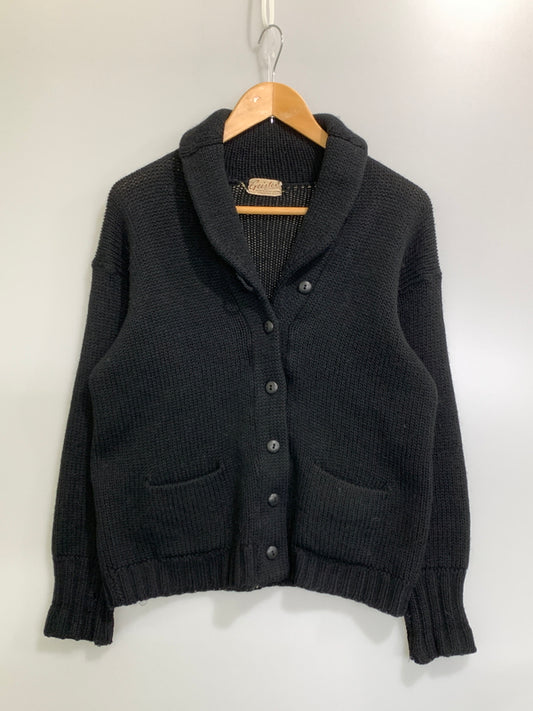 【現状渡し品】【メンズ】 GEISTEX ガイステックス 40'S ローゲージ ショールカラーカーディガン 1940年代 メンズ トップス 146-261008-KS-28-min カラー：ブラック 万代Net店