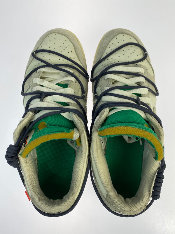 【中古品】【メンズ】 OFF-WHITE×NIKE オフホワイト ナイキ DUNK LOW ダンク ロー DJ0950-115 靴 シューズ スニーカー 160-261011-hu-05-min カラー：SAIL/NEUTRAL GREY-GRIDIRON 万代Net店