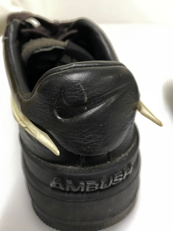 【中古品】【メンズ】 AMBUSH × NIKE アンブッシュ ナイキ AIR FORCE 1 LOW エアフォースワン ロー BLACK DV3464-001 靴 シューズ スニーカー SNEAKER 160-261008-KS-13-min サイズ：27cm US9 カラー：ブラック 万代Net店