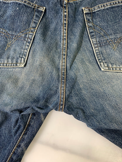 【現状渡し品】【メンズ】 EDWIN エドウィン VINTAGE REPLICA DENIM PANTS 4525 ヴィンテージ レプリカ デニムパンツ メンズ ボトムス ジーンズ ジーパン 157-261008-em-27-min サイズ：32 カラー：インディゴ 万代Net店