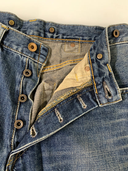 【現状渡し品】【メンズ】 EDWIN エドウィン VINTAGE REPLICA DENIM PANTS 4525 ヴィンテージ レプリカ デニムパンツ メンズ ボトムス ジーンズ ジーパン 157-261008-em-27-min サイズ：32 カラー：インディゴ 万代Net店