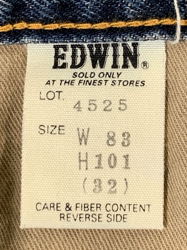 【現状渡し品】【メンズ】 EDWIN エドウィン VINTAGE REPLICA DENIM PANTS 4525 ヴィンテージ レプリカ デニムパンツ メンズ ボトムス ジーンズ ジーパン 157-261008-em-27-min サイズ：32 カラー：インディゴ 万代Net店