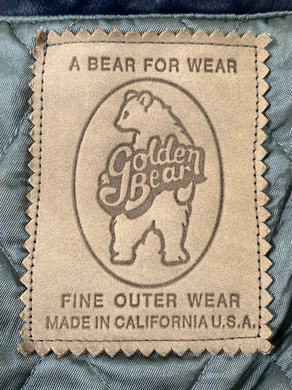 【中古品】【メンズ】 GOLDEN BEAR × ANGEEZE ゴールデンベア アンジーズ STADIUM JACKET スタジアムジャケット メンズ アウター 146-261008-KS-29-min サイズ：M カラー：イエロー/ネイビー 万代Net店