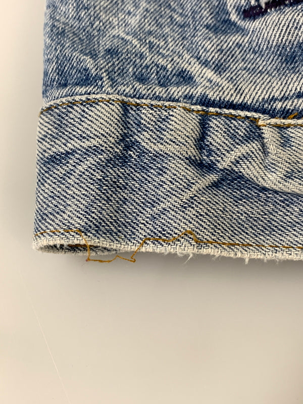 【現状渡し品】【メンズ】 LEVI'S リーバイス DENIM JACKET デニム ジャケット メンズ アウター Gジャン 146-261008-em-33-min サイズ：40R カラー：インディゴ 万代Net店