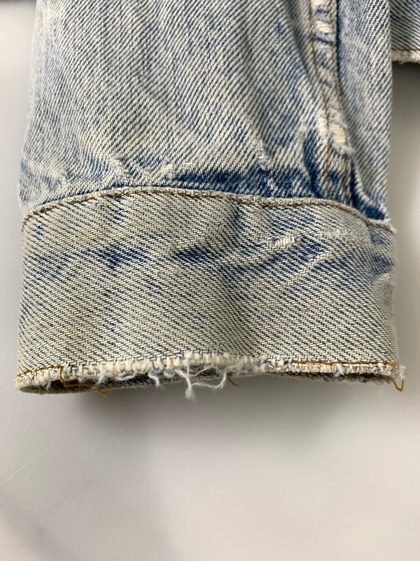 【現状渡し品】【メンズ】 LEVI'S リーバイス DENIM JACKET デニム ジャケット メンズ アウター Gジャン 146-261008-em-33-min サイズ：40R カラー：インディゴ 万代Net店