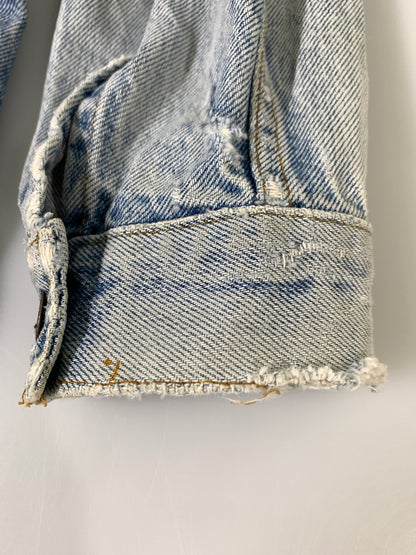 【現状渡し品】【メンズ】 LEVI'S リーバイス DENIM JACKET デニム ジャケット メンズ アウター Gジャン 146-261008-em-33-min サイズ：40R カラー：インディゴ 万代Net店