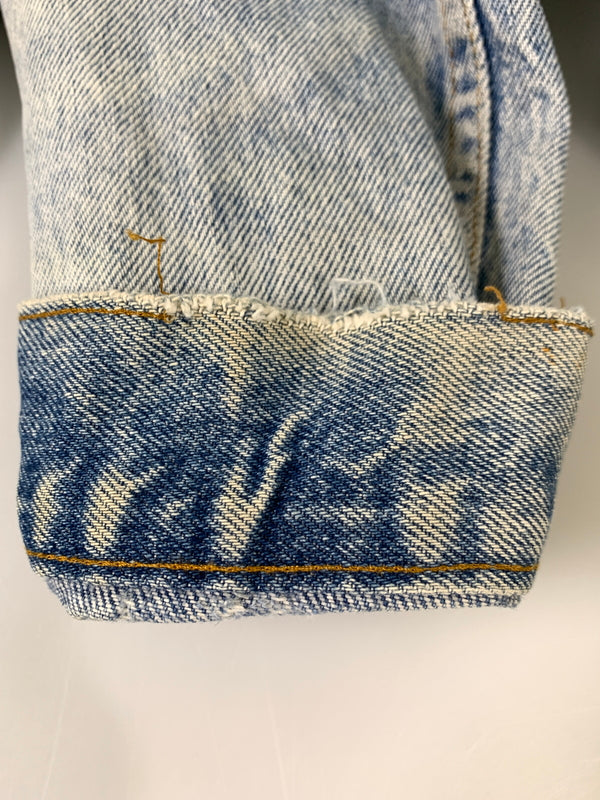 【現状渡し品】【メンズ】 LEVI'S リーバイス DENIM JACKET デニム ジャケット メンズ アウター Gジャン 146-261008-em-33-min サイズ：40R カラー：インディゴ 万代Net店