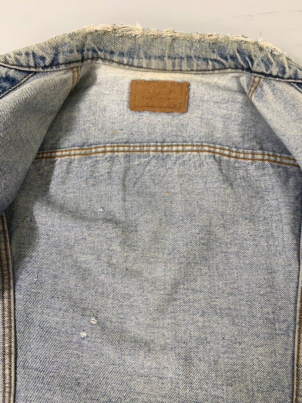 【現状渡し品】【メンズ】 LEVI'S リーバイス DENIM JACKET デニム ジャケット メンズ アウター Gジャン 146-261008-em-33-min サイズ：40R カラー：インディゴ 万代Net店
