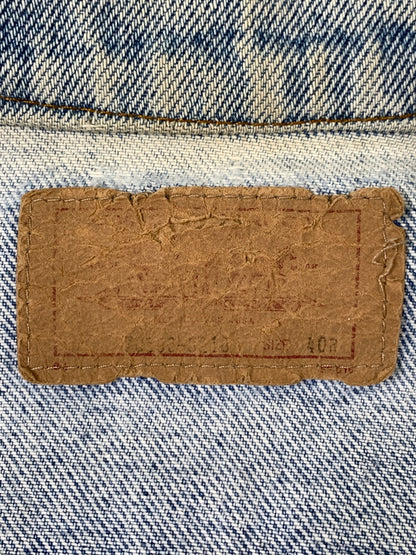 【現状渡し品】【メンズ】 LEVI'S リーバイス DENIM JACKET デニム ジャケット メンズ アウター Gジャン 146-261008-em-33-min サイズ：40R カラー：インディゴ 万代Net店