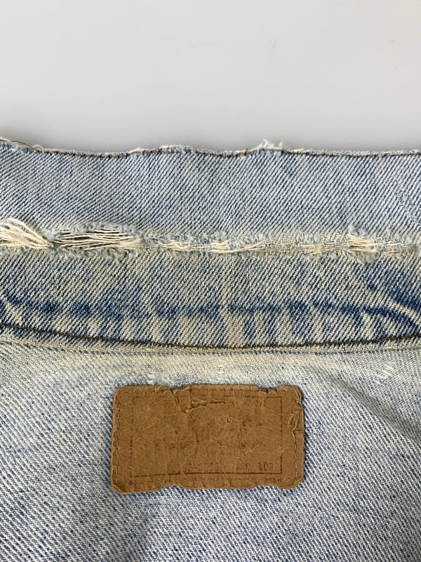 【現状渡し品】【メンズ】 LEVI'S リーバイス DENIM JACKET デニム ジャケット メンズ アウター Gジャン 146-261008-em-33-min サイズ：40R カラー：インディゴ 万代Net店