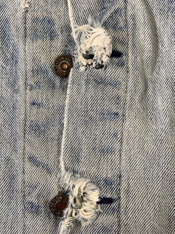 【現状渡し品】【メンズ】 LEVI'S リーバイス DENIM JACKET デニム ジャケット メンズ アウター Gジャン 146-261008-em-33-min サイズ：40R カラー：インディゴ 万代Net店
