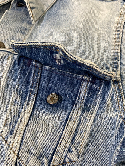 【現状渡し品】【メンズ】 LEVI'S リーバイス DENIM JACKET デニム ジャケット メンズ アウター Gジャン 146-261008-em-33-min サイズ：40R カラー：インディゴ 万代Net店