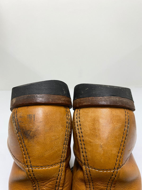 【現状渡し品】【メンズ】 RED WING レッドウィング BECKMAN BOOTS 9013 ベックマン ブーツ レザーブーツ メンズ 靴 164-261007-em-44-min サイズ：25.5cm カラー：ブラウン 万代Net店