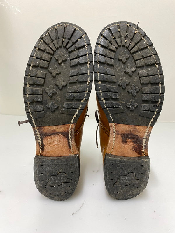 【現状渡し品】【メンズ】 RED WING レッドウィング BECKMAN BOOTS 9013 ベックマン ブーツ レザーブーツ メンズ 靴 164-261007-em-44-min サイズ：25.5cm カラー：ブラウン 万代Net店