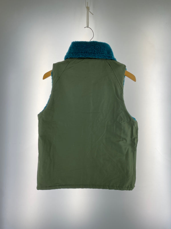 【中古美品】【メンズ】 GYM MASTER ジムマスター リバーシブルマウンテンベスト メンズ ベスト 144-261014-KS-15-min サイズ：M カラー：グリーン系 万代Net店