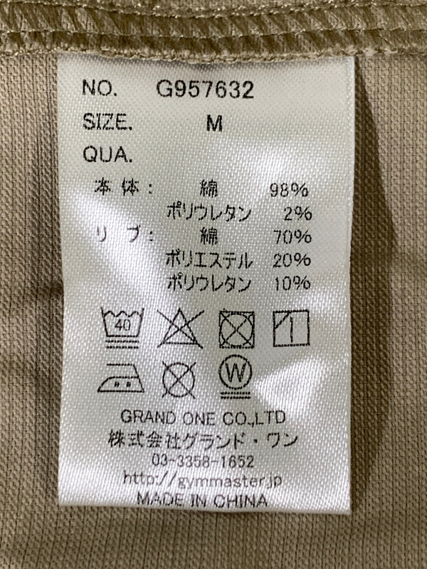 【中古美品】【メンズ】 GYM MASTER ジムマスター ガーメントウォッシュガーデニングパーカー メンズ アウター 144-261008-KS-31-min サイズ：M カラー：ベージュ/ブラック/カーキグリーン 万代Net店