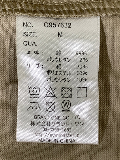 【中古美品】【メンズ】 GYM MASTER ジムマスター ガーメントウォッシュガーデニングパーカー メンズ アウター 144-261008-KS-31-min サイズ：M カラー：ベージュ/ブラック/カーキグリーン 万代Net店