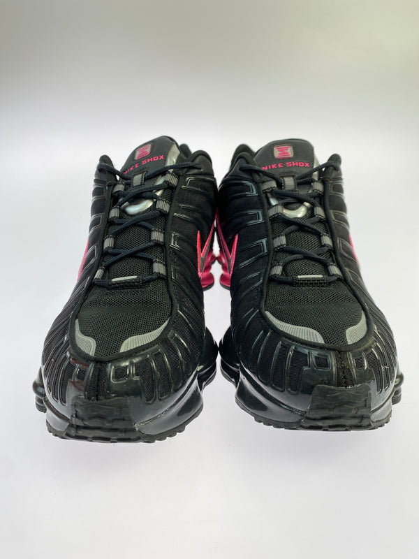 【中古品】【メンズ】 NIKE ナイキ W SHOX TL OFF NOIR METALLIC SILVER-HYPER ウィメンズ ショックス ティーエル オフ ノワール メタリック シルバー ハイパー IQ0273-045 靴 シューズ スニーカー 160-261011-hu-02-min カラー：OFF NOIR/METALLIC SILVER 万代Net店