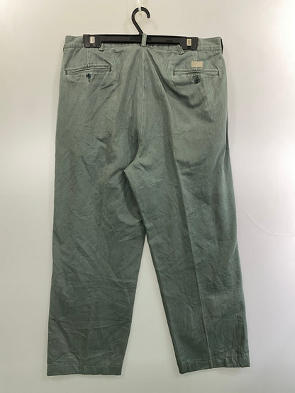 【中古品】【メンズ】 POLO RALPH LAUREN ポロ・ラルフローレン 90S MADE IN MEXICO CHINO PANTS 90年代 メイドイン メキシコ チノパンツ メンズ ヴィンテージ ボトムス チノパン 157-261022-em-60-min サイズ：38×32 カラー：グリーン系 万代Net店