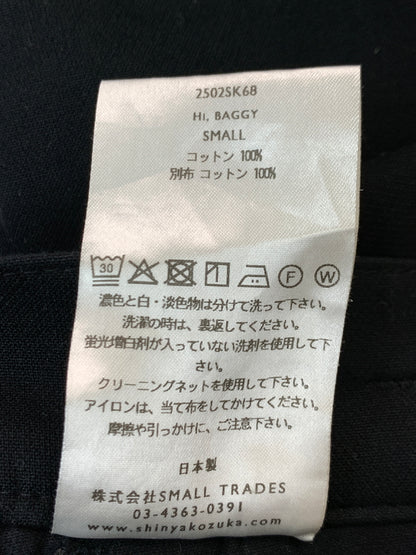 【中古品】【メンズ】 SHINYA KOZUKA シンヤコズカ 25025SK68 HI,BAGGY DAWN BLACK ISSUE#7 バギーパンツ ダックパンツ ワークパンツ 151-261010-ta-30-min サイズ：S カラー：ブラック 万代Net店