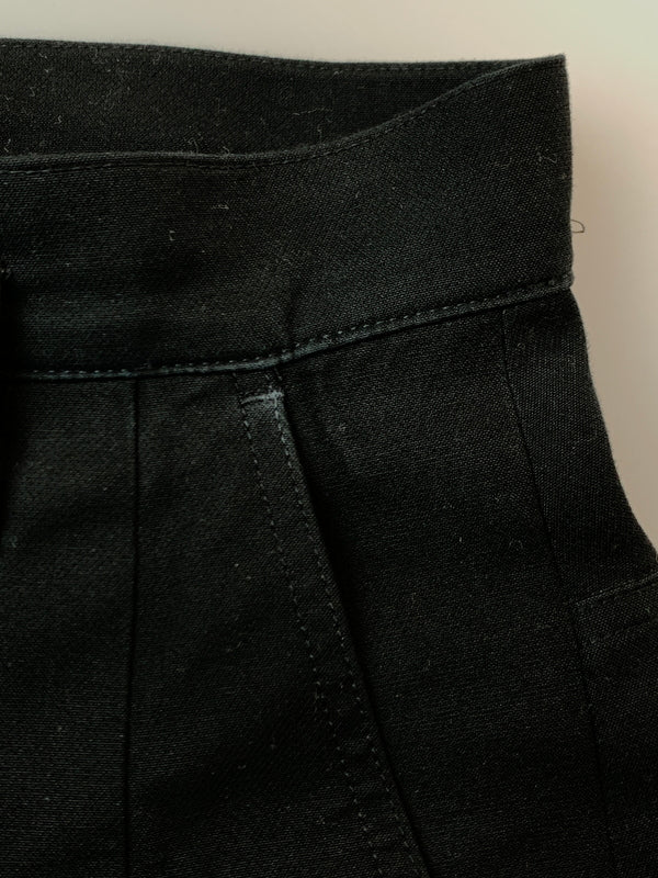 【中古品】【メンズ】 SHINYA KOZUKA シンヤコズカ 25025SK68 HI,BAGGY DAWN BLACK ISSUE#7 バギーパンツ ダックパンツ ワークパンツ 151-261010-ta-30-min サイズ：S カラー：ブラック 万代Net店
