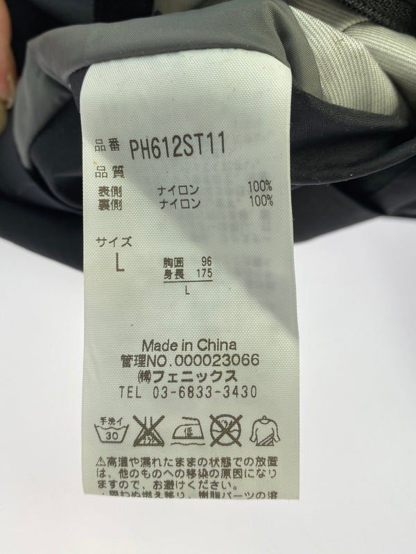 【中古品】【メンズ】 PHENIX フェニクス MOUNTAIN PARKA マウンテンパーカー PH612ST11 ナイロンジャケット アウター 144-261023-hu-32-min サイズ：L カラー：ブラック/レッド 万代Net店