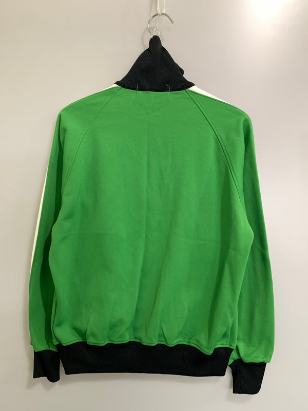 【中古品】【メンズ】 PUMA プーマ 80S 日本製 TRACK JACKET PMT-313 トラックジャケット ジャージ トップス 146-261010-ta-03-min サイズ：M カラー：グリーン系 万代Net店
