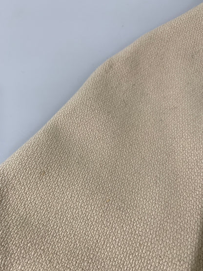 【現状渡し品】【メンズ】 C.A.B.CLOTHING キャブ クロージング 8262 CHAIN STITCH WOOL VARSITY JACKET チェーンステッチ・ウール・バーシティジャケット スタジャン 146-261010-ta-06-min サイズ：L カラー：ブラック/ベージュ 万代Net店