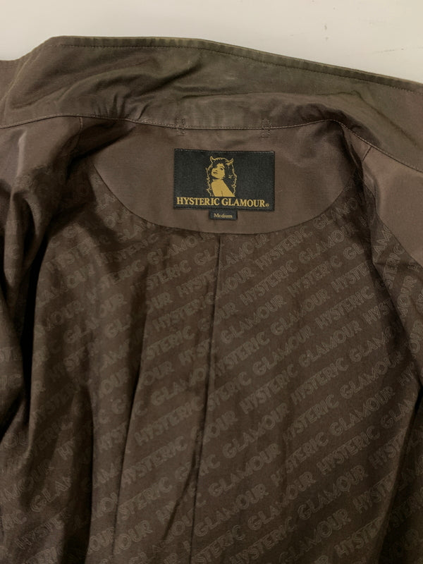 【現状渡し品】【メンズ】 HYSTERIC GLAMOUR ヒステリックグラマー 4AB-1912 スコーピオン刺繍スイングトップ アウター ジャケット 140-261010-ta-04-min サイズ：M カラー：ブラウン 万代Net店