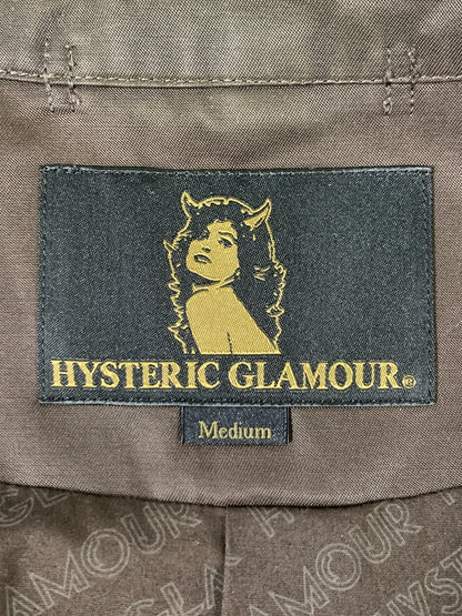 【現状渡し品】【メンズ】 HYSTERIC GLAMOUR ヒステリックグラマー 4AB-1912 スコーピオン刺繍スイングトップ アウター ジャケット 140-261010-ta-04-min サイズ：M カラー：ブラウン 万代Net店