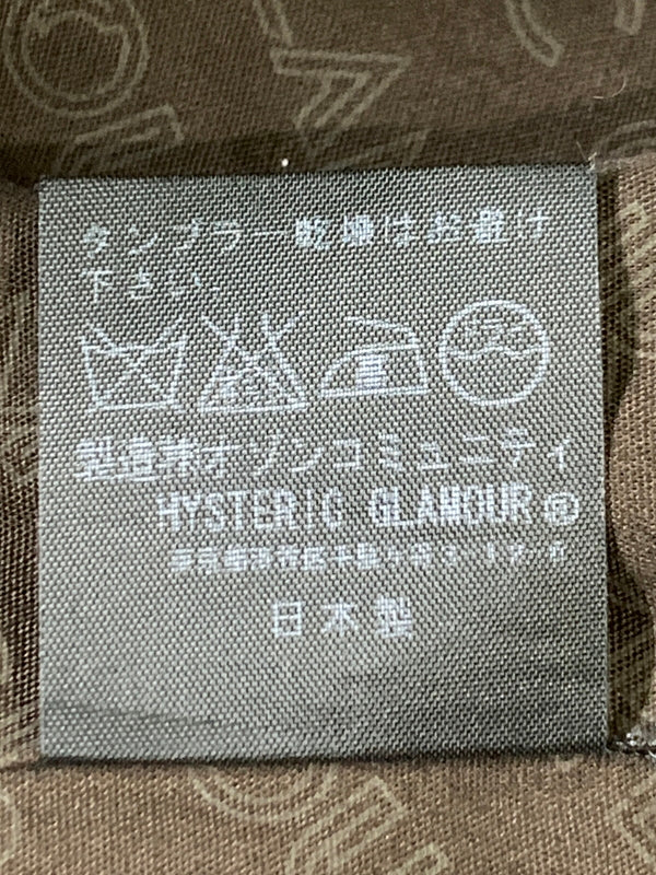【現状渡し品】【メンズ】 HYSTERIC GLAMOUR ヒステリックグラマー 4AB-1912 スコーピオン刺繍スイングトップ アウター ジャケット 140-261010-ta-04-min サイズ：M カラー：ブラウン 万代Net店