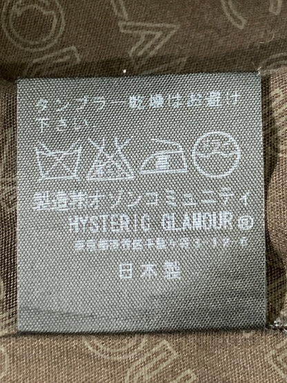 【現状渡し品】【メンズ】 HYSTERIC GLAMOUR ヒステリックグラマー 4AB-1912 スコーピオン刺繍スイングトップ アウター ジャケット 140-261010-ta-04-min サイズ：M カラー：ブラウン 万代Net店