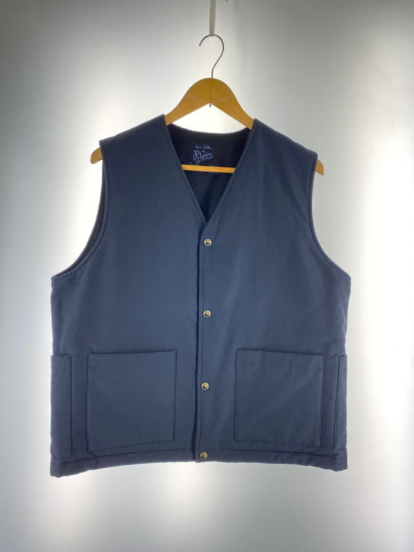 【中古美品】【メンズ】 PILGRIM SURF + SUPPLY ピルグリム サーフ サプライ REVERSIBLE VEST リバーシブル ベスト トップス 140-261013-yn-09-min サイズ：M カラー：ネイビー 万代Net店
