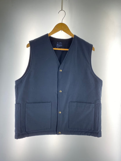 【中古美品】【メンズ】 PILGRIM SURF + SUPPLY ピルグリム サーフ サプライ REVERSIBLE VEST リバーシブル ベスト トップス 140-261013-yn-09-min サイズ：M カラー：ネイビー 万代Net店