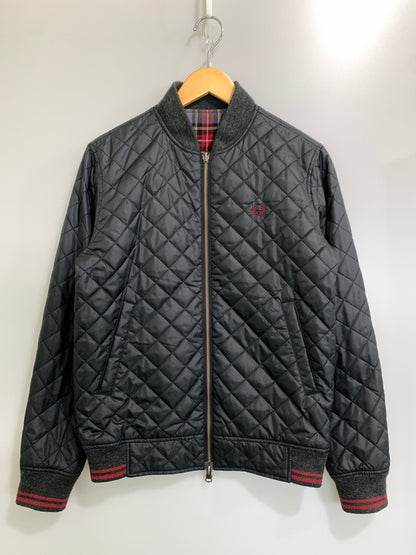 【中古品】【メンズ】 FRED PERRY フレッドペリー キルティングブルゾン メンズ アウター 140-261008-KS-33-min サイズ：S カラー：マルチカラー 万代Net店