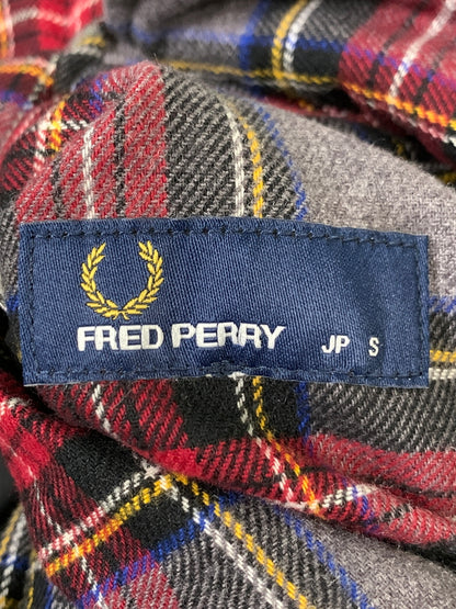 【中古品】【メンズ】 FRED PERRY フレッドペリー キルティングブルゾン メンズ アウター 140-261008-KS-33-min サイズ：S カラー：マルチカラー 万代Net店