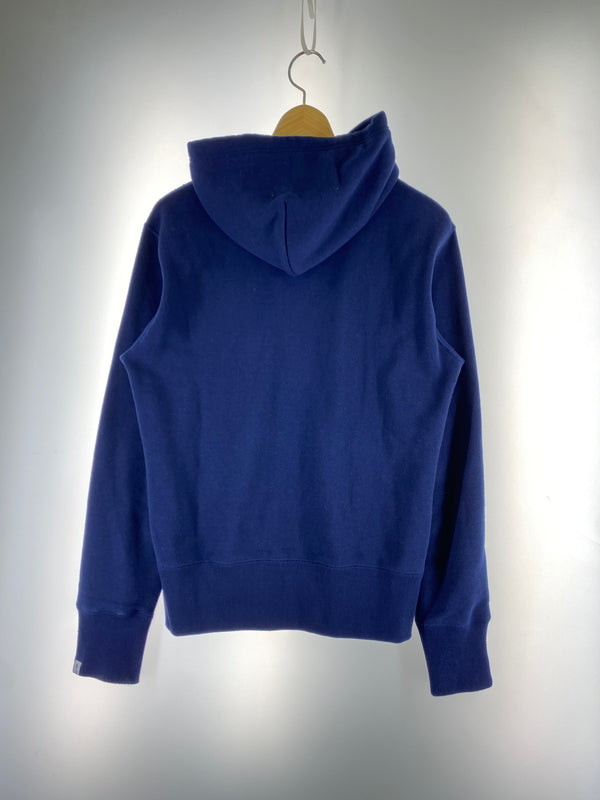 【中古品】【メンズ】 BEAMS ビームス × LOOPWHEELER ZIP-UP HOODIE ループウィラー ジップアップフーディー パーカー トップス 140-261013-yn-14-min サイズ：M カラー：ネイビー 万代Net店