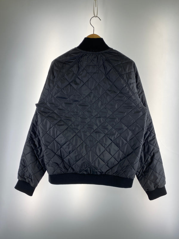 【中古品】【メンズ】 FRED PERRY フレッドペリー × LAVENHAM QUILTED JACKET ラベンハム キルティングジャケット アウター 140-261013-yn-15-min サイズ：M カラー：ブラック 万代Net店