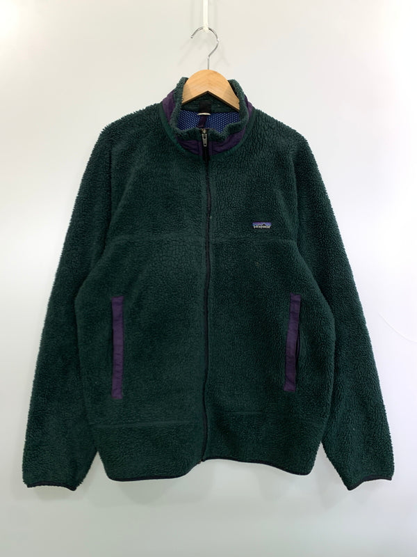 【現状渡し品】【メンズ】 PATAGONIA パタゴニア 90S RETRO-X FLEECE JACKET クラシック・レトロX・ジャケット ボアジャケット フリース 144-261010-ta-13-min サイズ：XL カラー：ダークグリーン 万代Net店