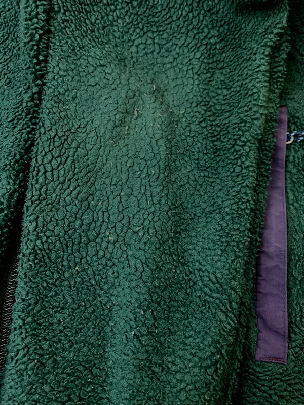 【現状渡し品】【メンズ】 PATAGONIA パタゴニア 90S RETRO-X FLEECE JACKET クラシック・レトロX・ジャケット ボアジャケット フリース 144-261010-ta-13-min サイズ：XL カラー：ダークグリーン 万代Net店