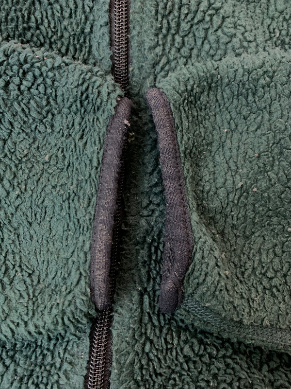 【現状渡し品】【メンズ】 PATAGONIA パタゴニア 90S RETRO-X FLEECE JACKET クラシック・レトロX・ジャケット ボアジャケット フリース 144-261010-ta-13-min サイズ：XL カラー：ダークグリーン 万代Net店