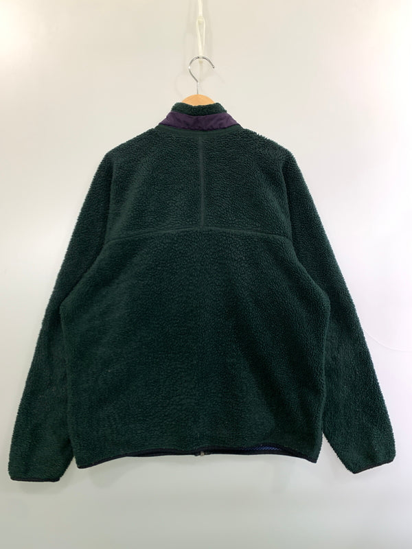 【現状渡し品】【メンズ】 PATAGONIA パタゴニア 90S RETRO-X FLEECE JACKET クラシック・レトロX・ジャケット ボアジャケット フリース 144-261010-ta-13-min サイズ：XL カラー：ダークグリーン 万代Net店