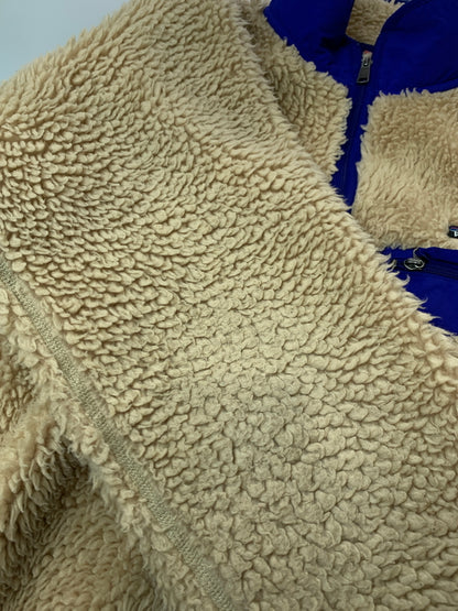 【中古品】【メンズ】 PATAGONIA パタゴニア 23024 02年製 CLASSIC RETRO CARDIGAN クラシックレトロカーディガン ボア アウター 144-261010-ta-11-min サイズ：L カラー：ベージュ/ブルー 万代Net店