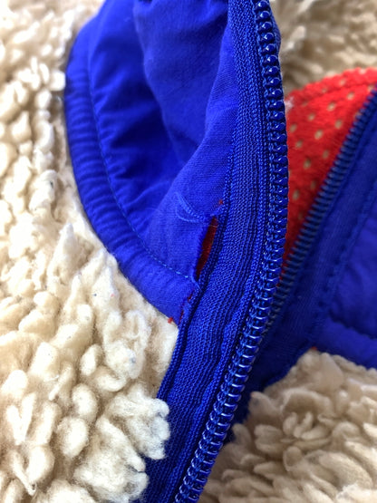 【中古品】【メンズ】 PATAGONIA パタゴニア 23024 02年製 CLASSIC RETRO CARDIGAN クラシックレトロカーディガン ボア アウター 144-261010-ta-11-min サイズ：L カラー：ベージュ/ブルー 万代Net店