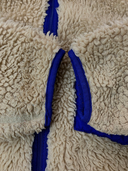 【中古品】【メンズ】 PATAGONIA パタゴニア 23024 02年製 CLASSIC RETRO CARDIGAN クラシックレトロカーディガン ボア アウター 144-261010-ta-11-min サイズ：L カラー：ベージュ/ブルー 万代Net店