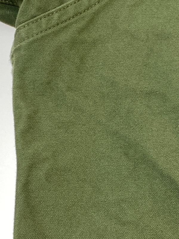 【中古品】【メンズ】 WTAPS ダブルタップス 24SS CBW 01 LS COTTON SATIN IDENTITY エルエス コットン サテン アイデンティティ 241CWDT-SHM02 メンズ トップス 142-261014-KS-01-min サイズ：04 カラー：グリーン 万代Net店