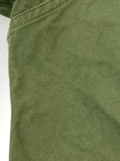 【中古品】【メンズ】 WTAPS ダブルタップス 24SS CBW 01 LS COTTON SATIN IDENTITY エルエス コットン サテン アイデンティティ 241CWDT-SHM02 メンズ トップス 142-261014-KS-01-min サイズ：04 カラー：グリーン 万代Net店